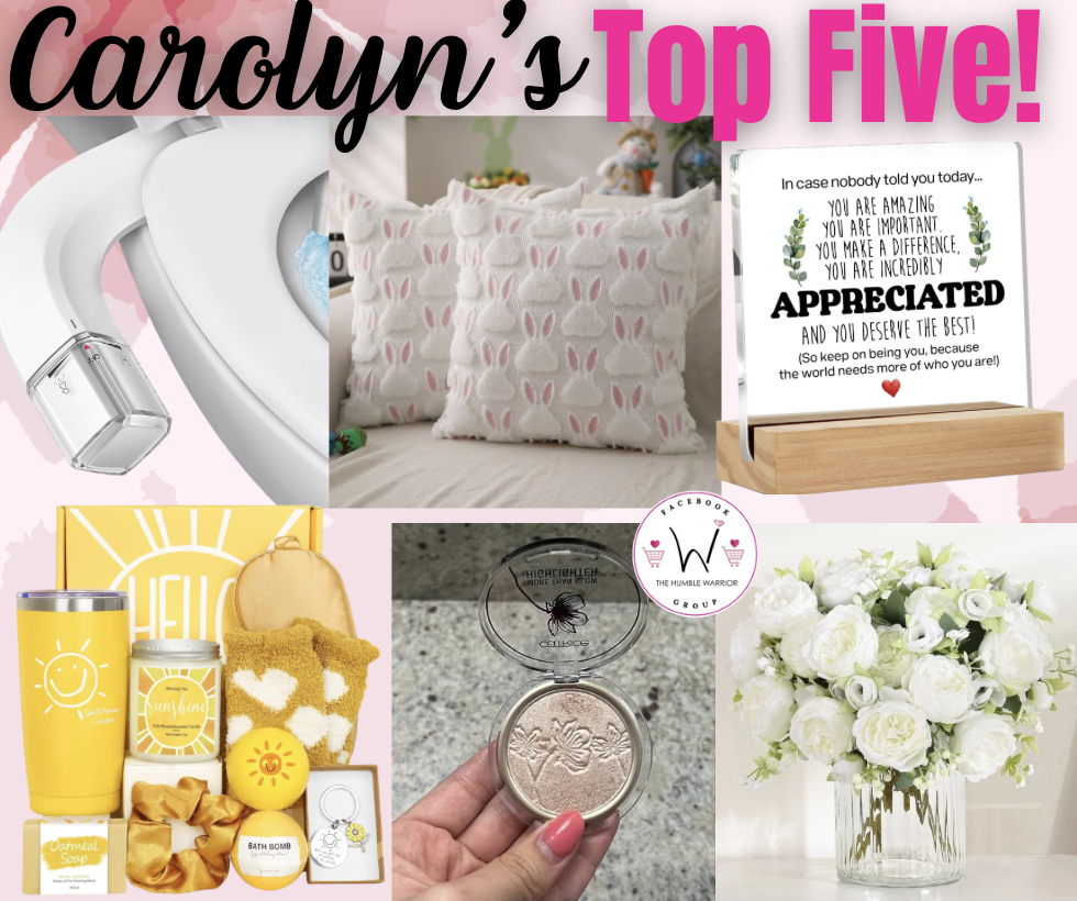 Carolyn’s Top Five!